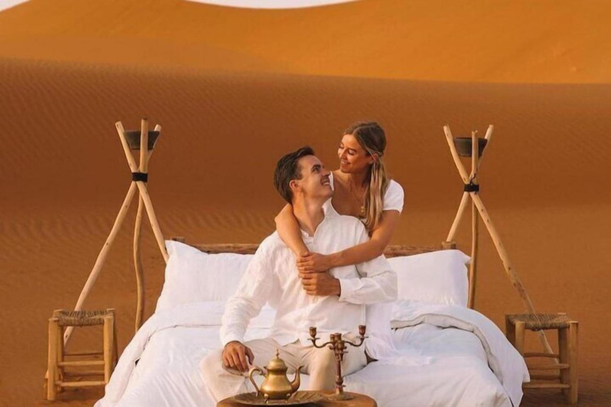 Merzouga Sahara Top Camp Bagian luar foto