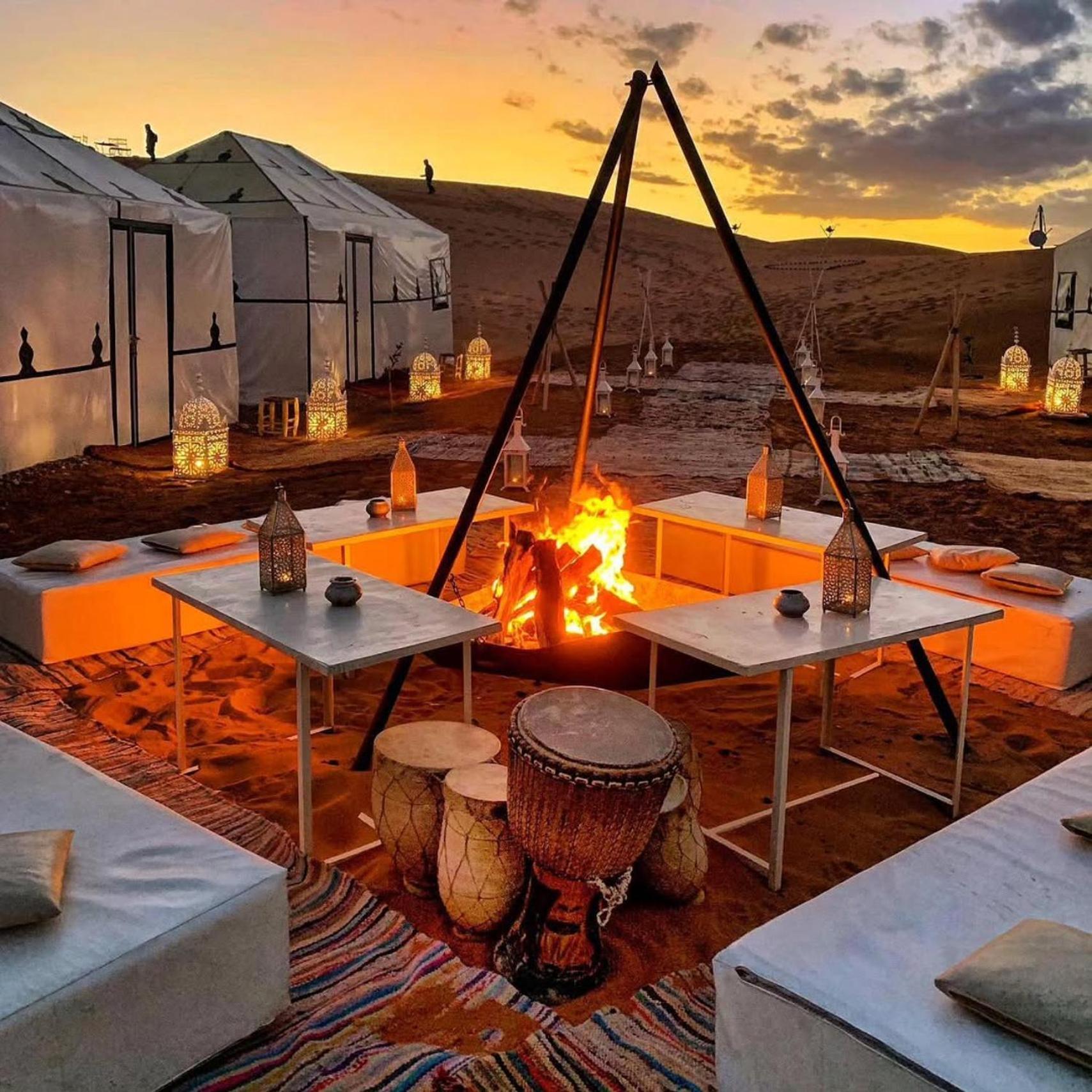 Merzouga Sahara Top Camp Bagian luar foto